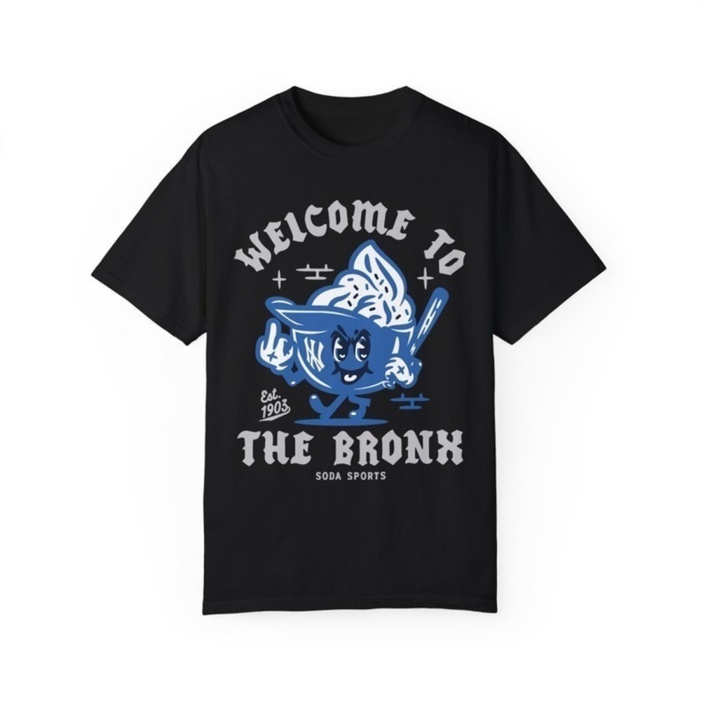 New York Yankees Soft Serve Black Unisex Tshirt